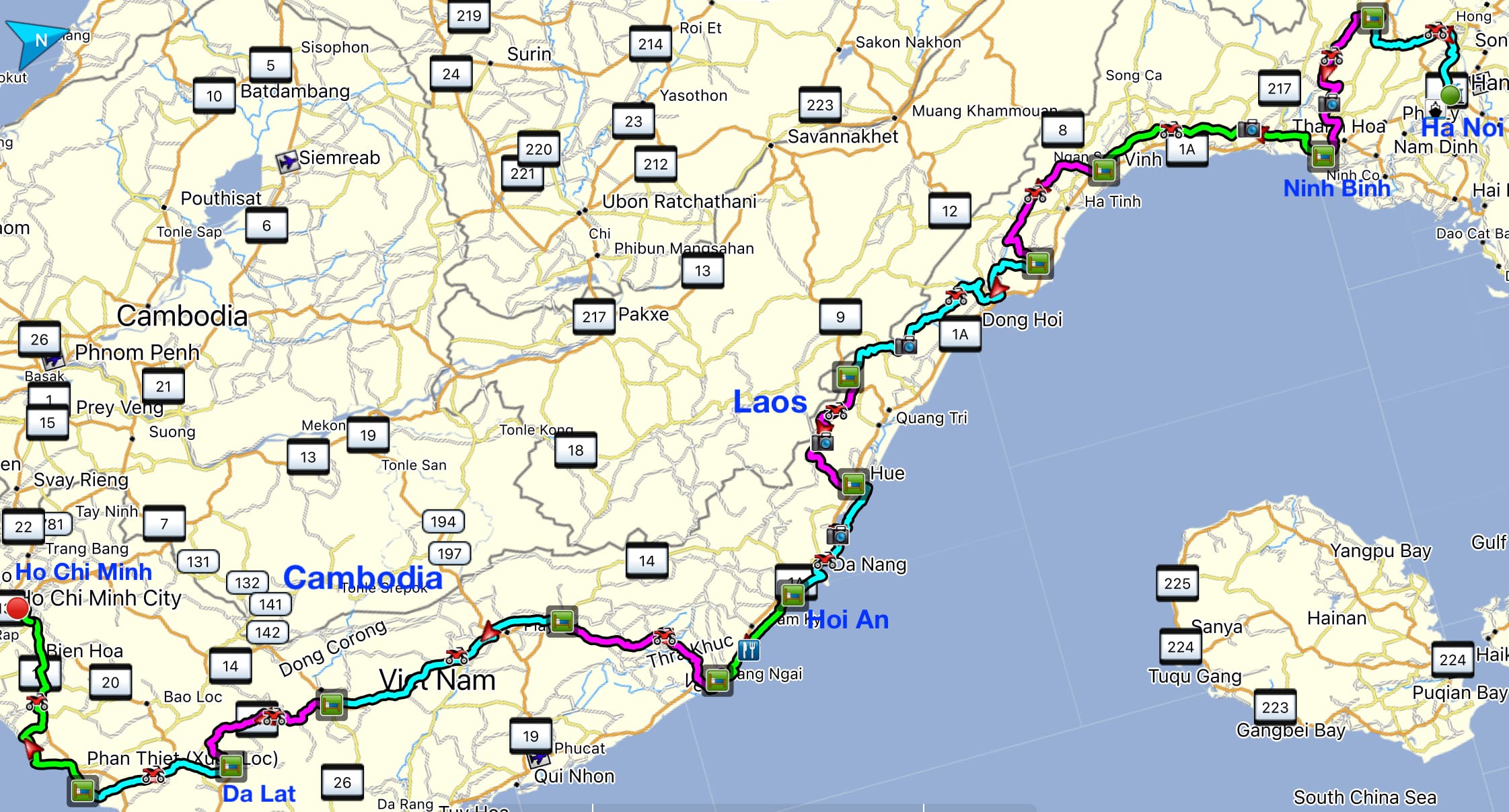 Vietnam North to South Expedition 16 Days