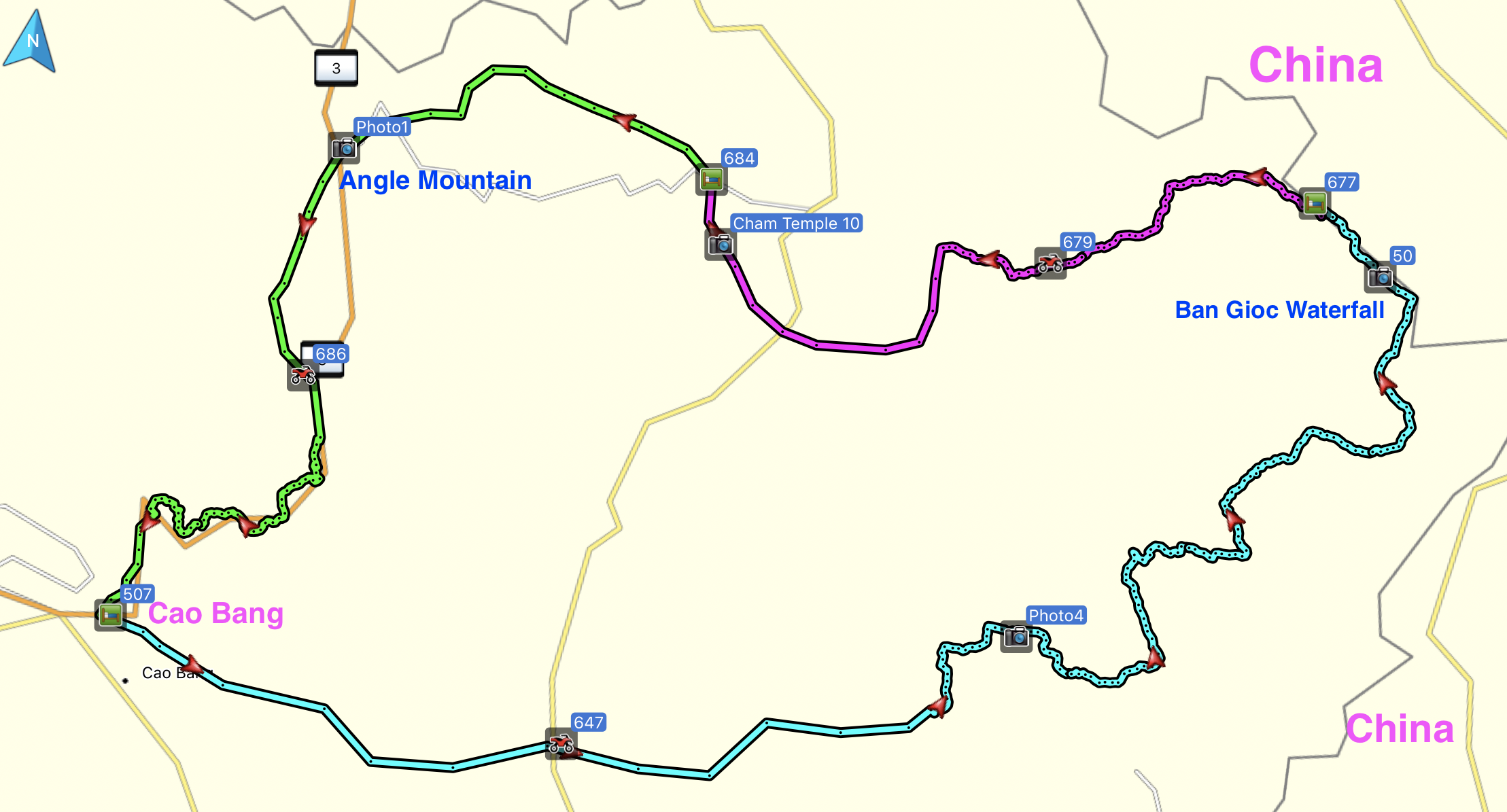 Cao Bang Frontier Roads 3 Days