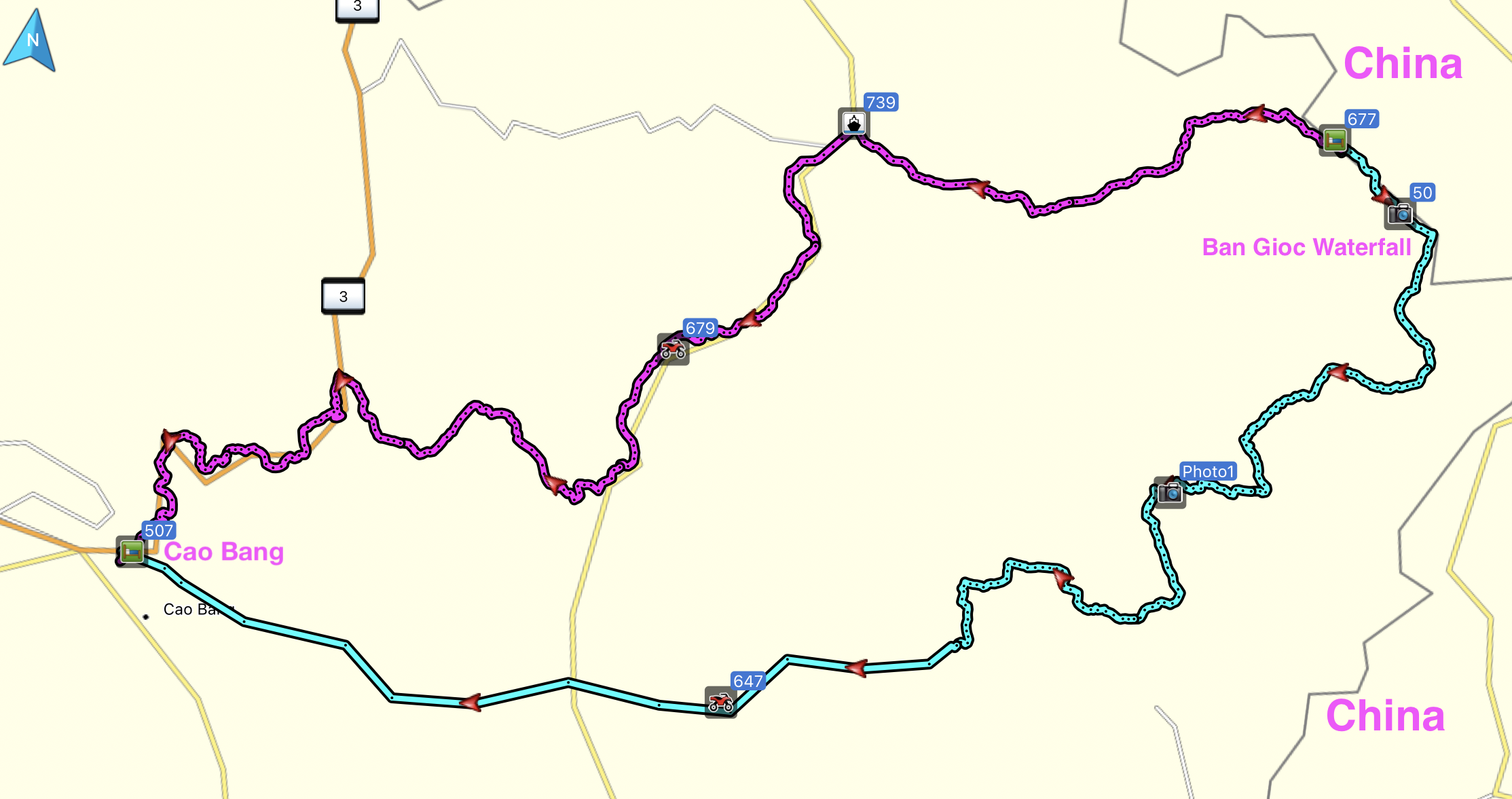 Cao Bang Borderland Loop 2 Days