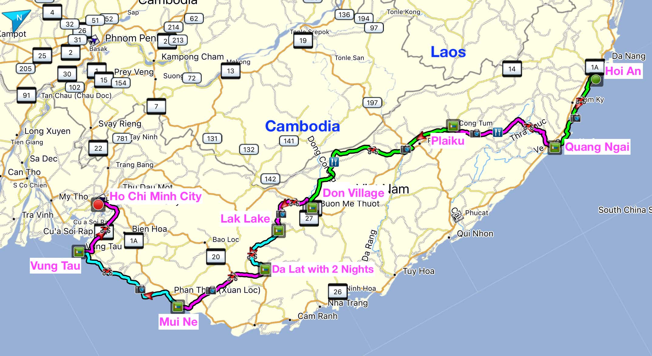 Vietnam Highlands & Coast Expedition 9 Days