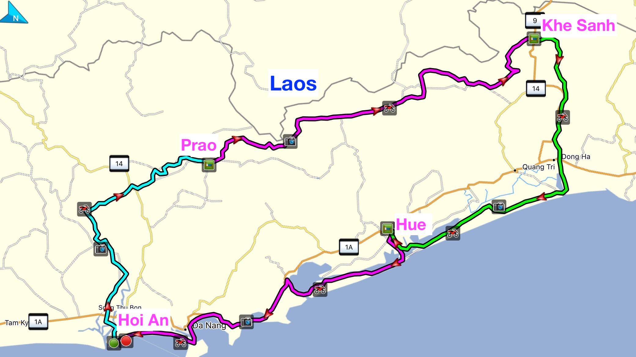 Hoi An - Hue Adventure Loop 4 Days