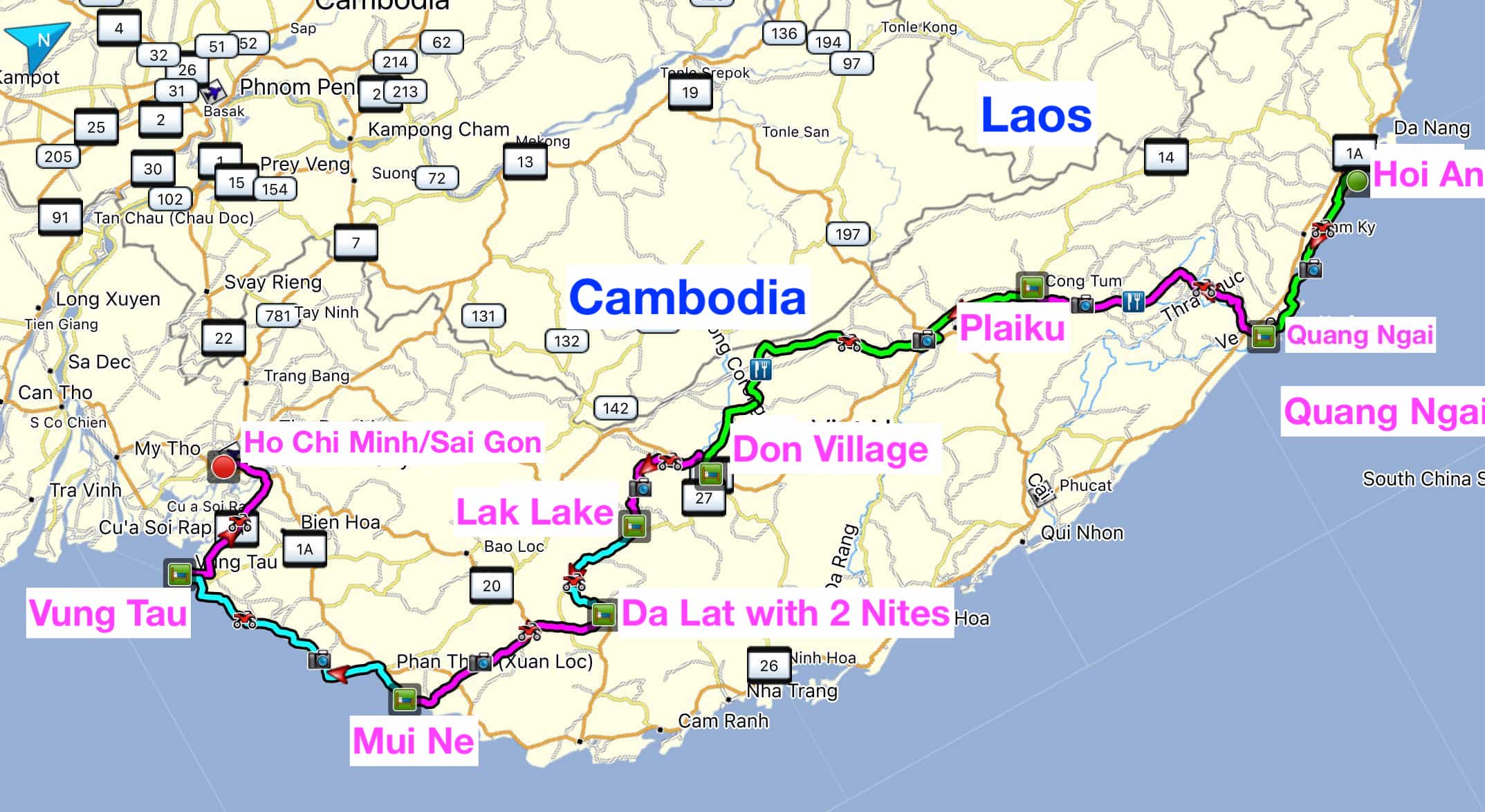 Vietnam Highlands & Coast Expedition 9 Days