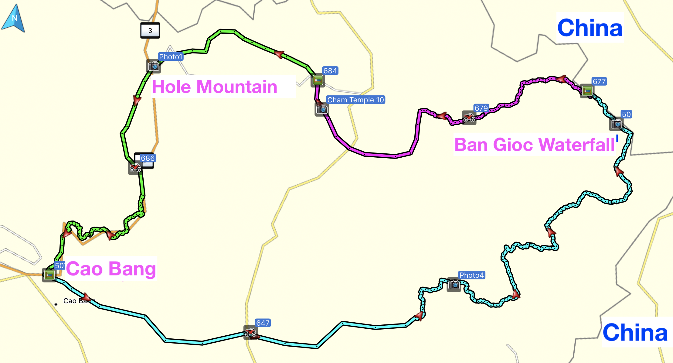 Cao Bang Frontier Roads 3 Days
