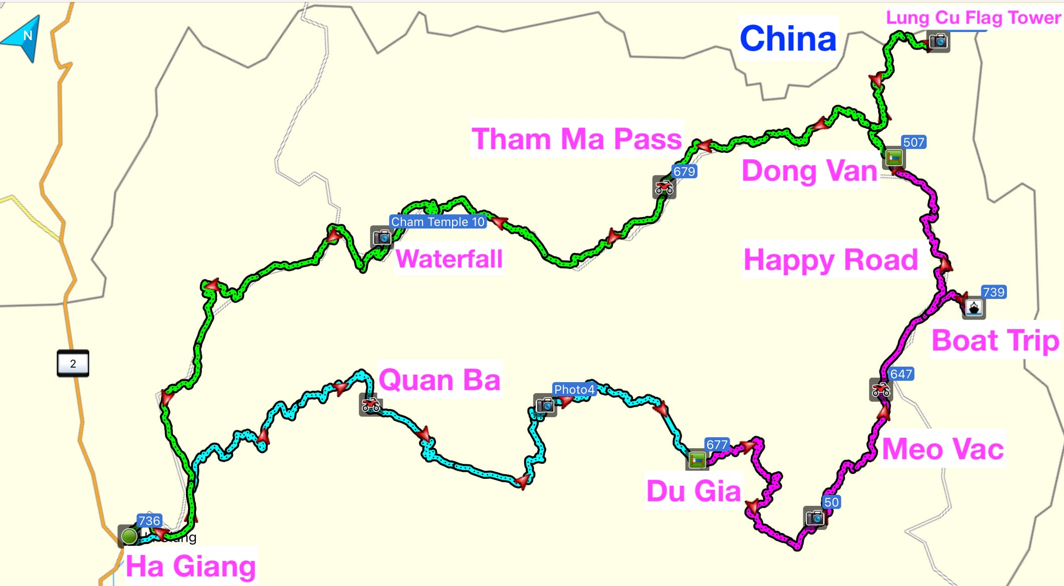 Ha Giang Frontier Road 3 Days Self-Guided